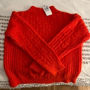 Mango red sweater NWT sz small